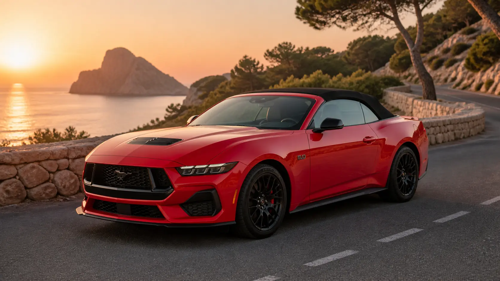 Alquiler Ford Mustang GT Cabrio Barcelona 2026
